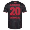 Bayer 04 Leverkusen Alejandro Grimaldo 20 Hjemmedrakt 2025-26 Kortermet Bayer 04 Leverkusen Alejandro Grimaldo 20 Hjemmedrakt 2025-26 Kortermet